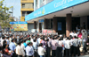 Bank employees stage nationwide strike demanding revision in wage